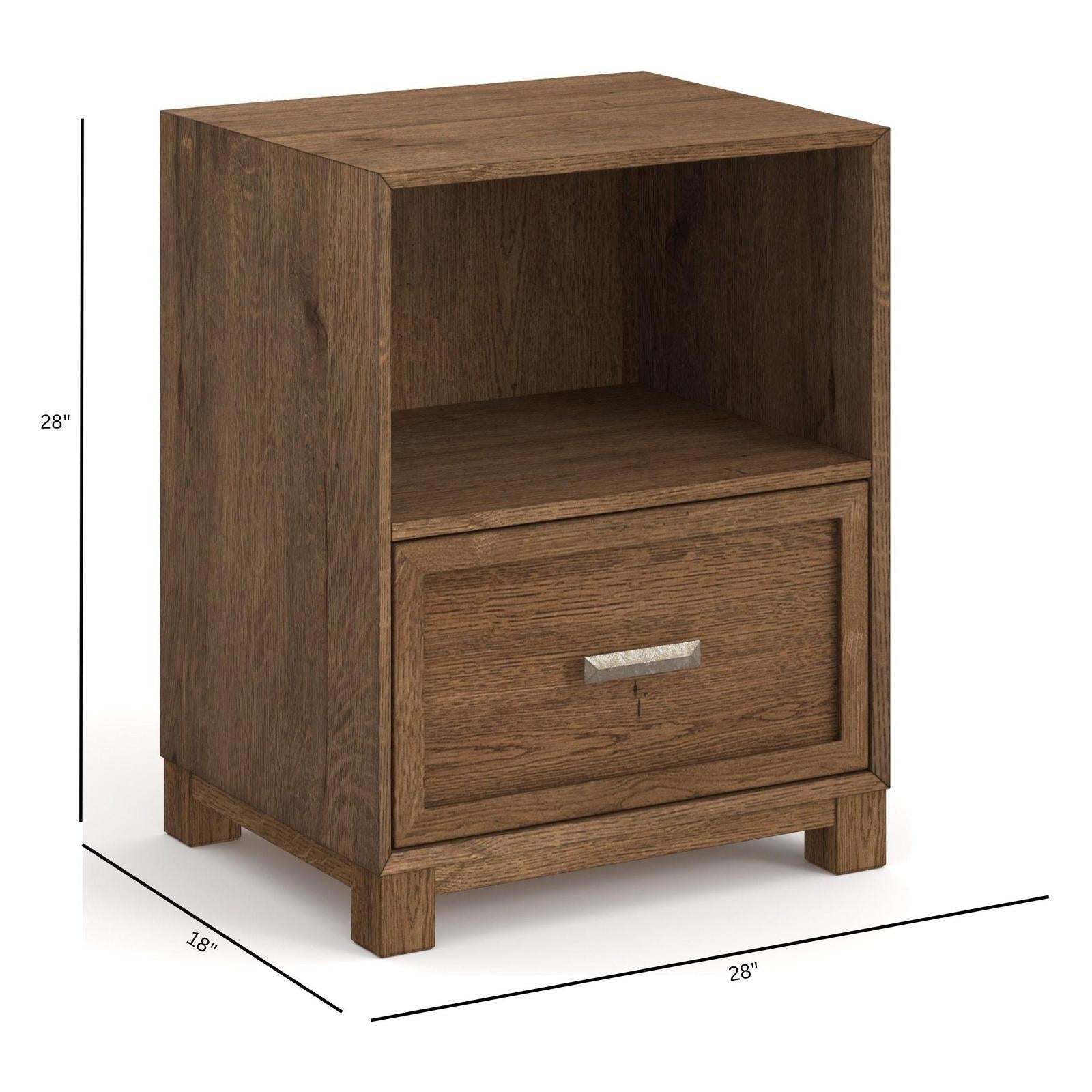 Magnussen Home Laurel Ridge Brown Drawer Nightstand