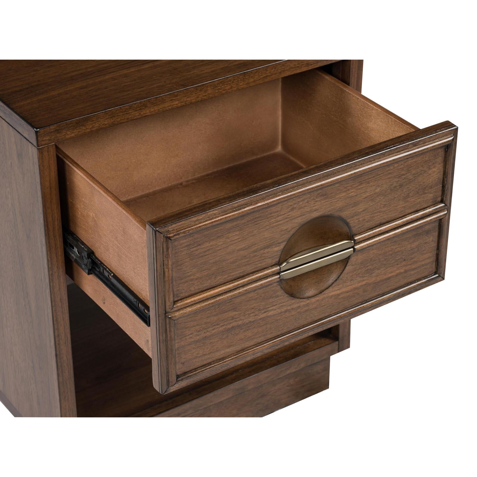 Magnussen Home Selena Brown Open Nightstand