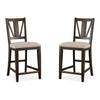 Magnussen Home Westley Falls Graphite Upholstered Counter Chair Set of 2