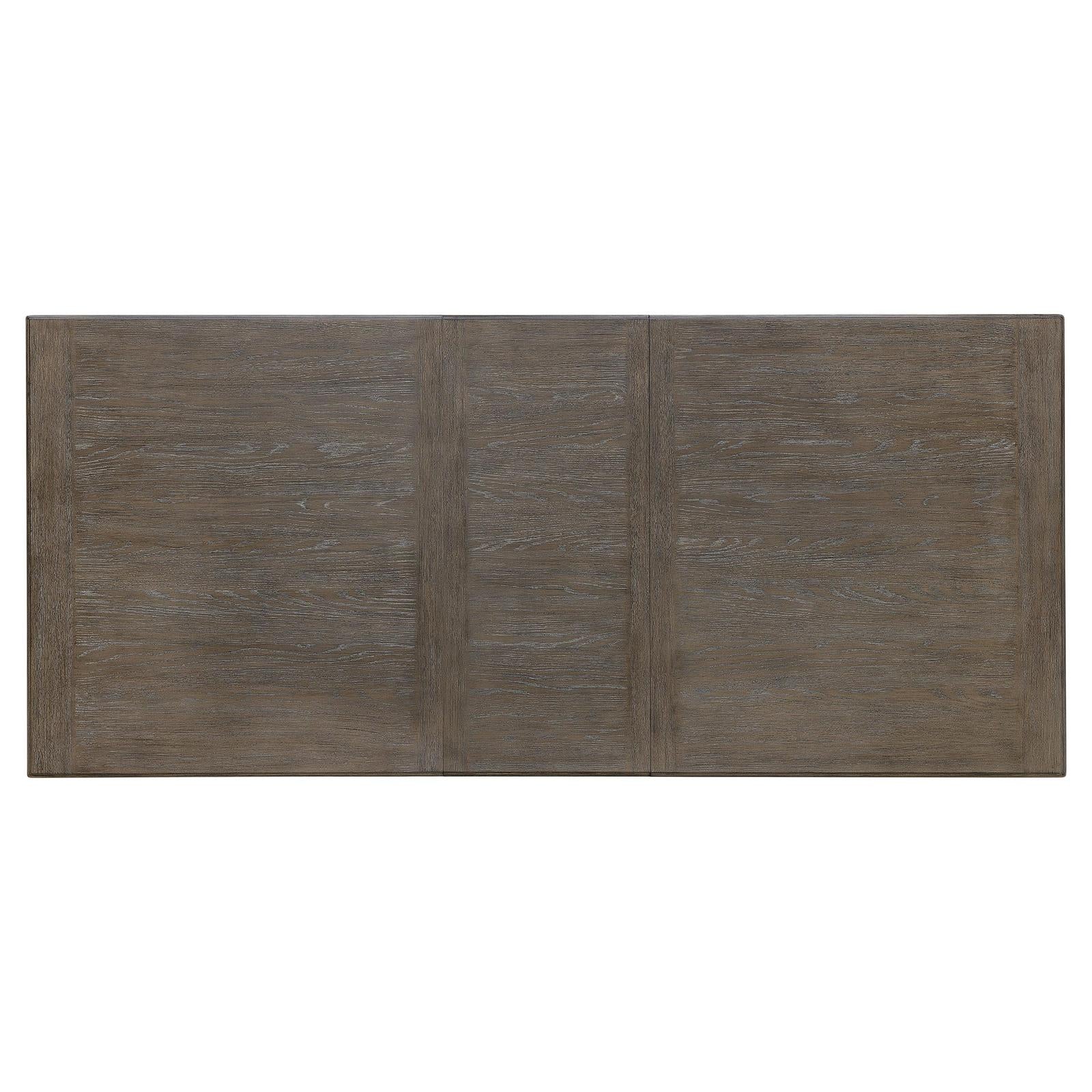 Pulaski Furniture Madison Ridge Natural Bark Extendable Leg Dining Table