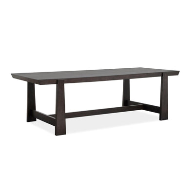 Magnussen Home Tauren Coffee Bean Trestle Dining Table