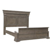 Pulaski Furniture Madison Ridge Natural Bark Bed With Chest Footboard