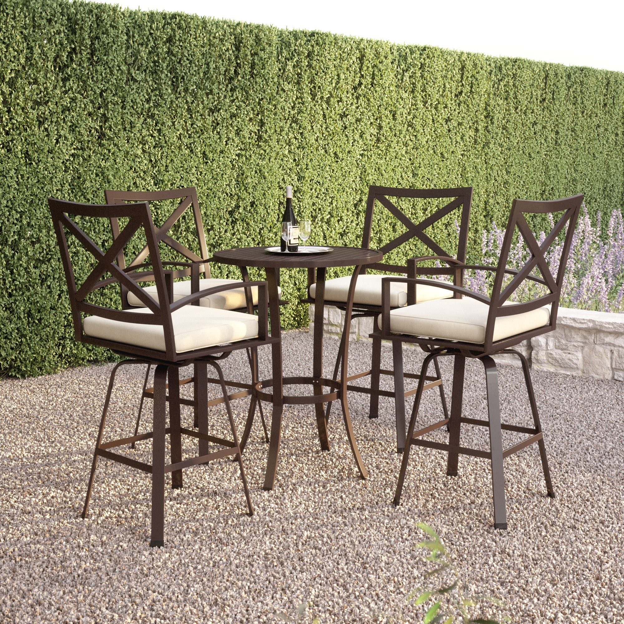 Sunset West La Jolla Swivel Counter Stool