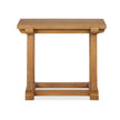 Magnussen Home Lindon Belgian Wheat Rectangular End Table