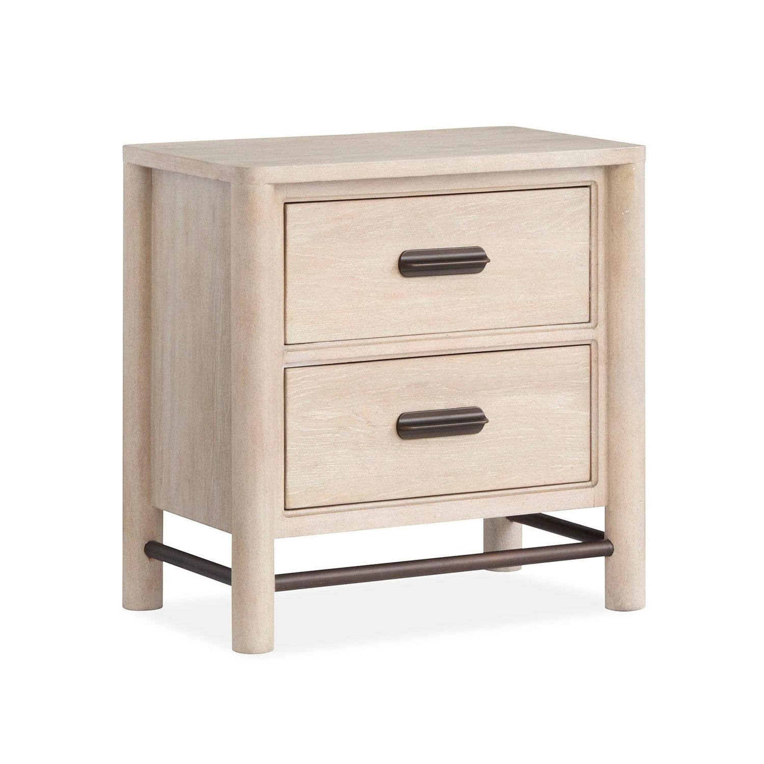 Salt Life Home Sunset Cove Sanibel Brown Drawer Nightstand