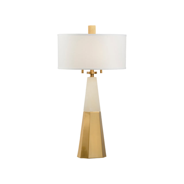 Chelsea House Alabaster Winfield Lamp