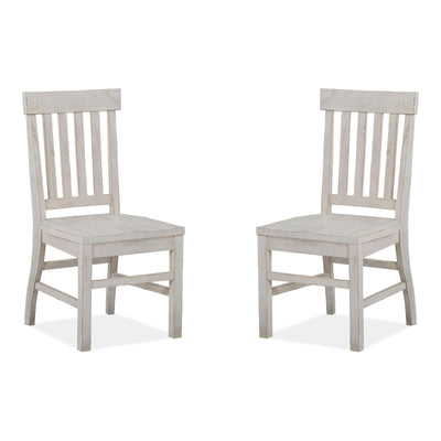 Magnussen Home Bronwyn Alabaster Side Chair Set of 2