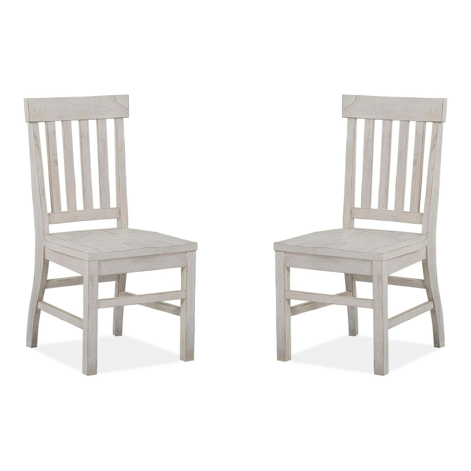 Magnussen Home Bronwyn Alabaster Side Chair Set of 2