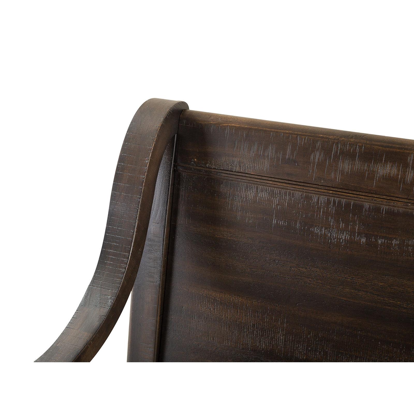 Magnussen Home Westley Falls Graphite Bench