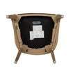 Magnussen Home Tristan Swiss Coffee Upholstered Arm Chair Set of 2