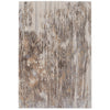 Feizy Parker 3705F Transitional Abstract Rug in Tan/Ivory/Brown