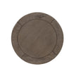 Magnussen Home Paxton Place Dovetail Grey Round Accent End Table