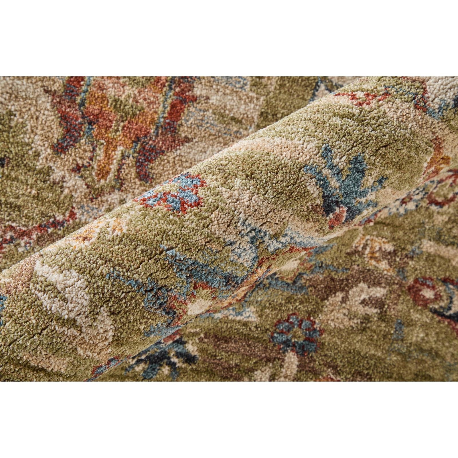 Feizy Pearson 39SJF Traditional Persian, Green/Ivory/Blue, Rug