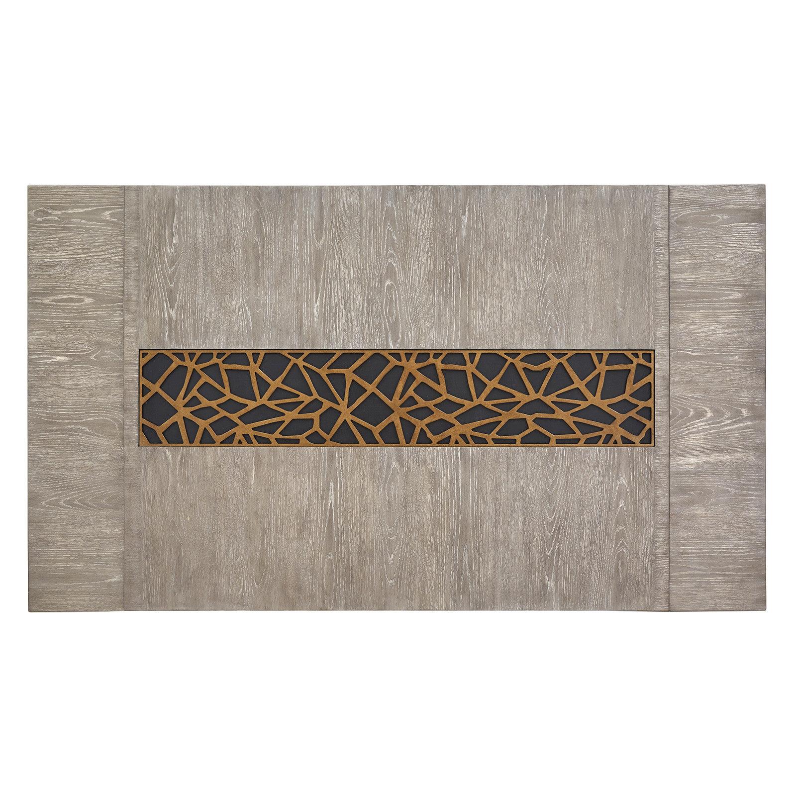 Magnussen Home Ryker Nocturn Black & Coventry Grey Dining Table