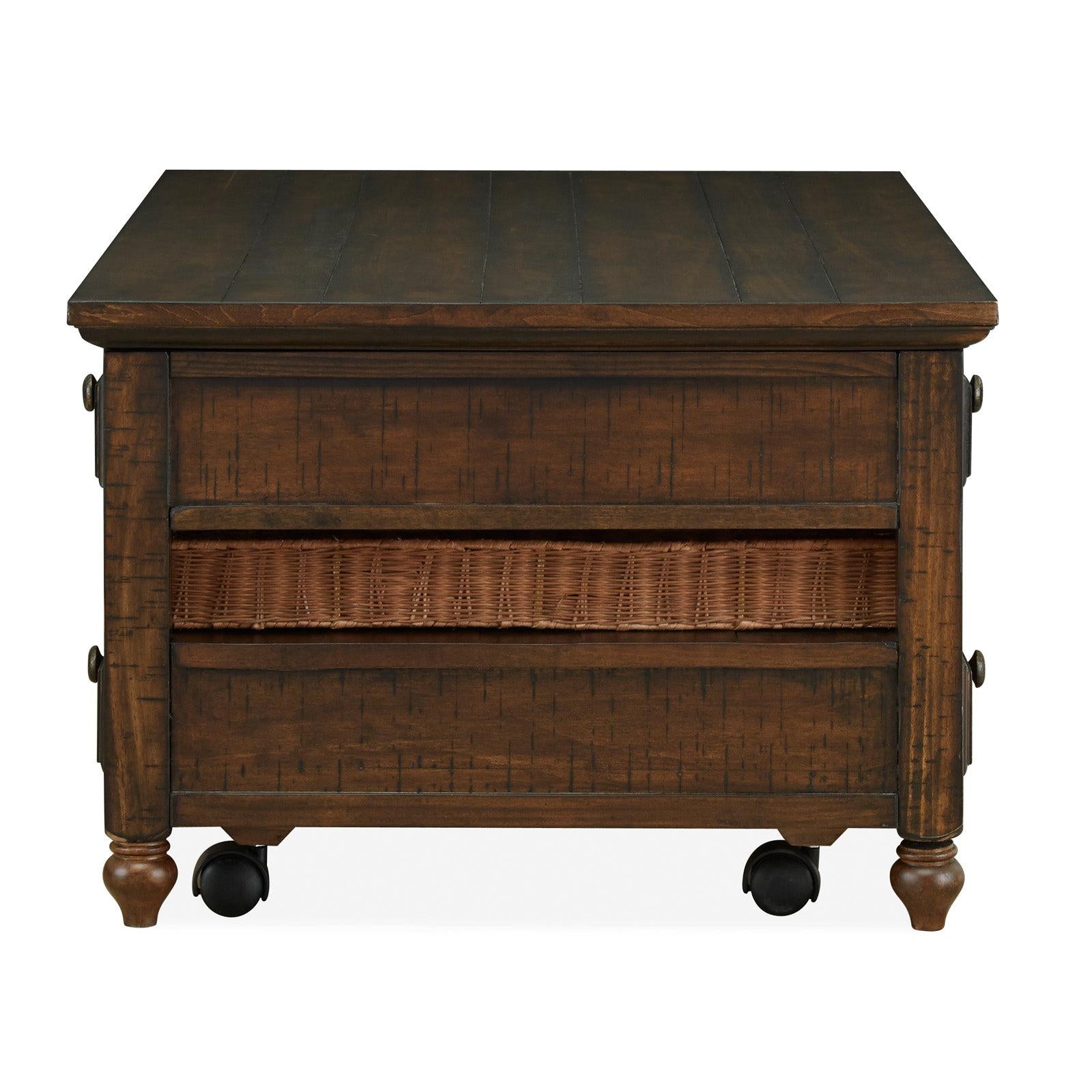 Magnussen Home Cottage Lane Coffee Rectangular Lift Top Cocktail Table