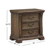 Magnussen Home Durango Willadeene Brown Drawer Nightstand