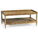 Jonathan Charles Casual Accents Distressed Coffee Table 491021