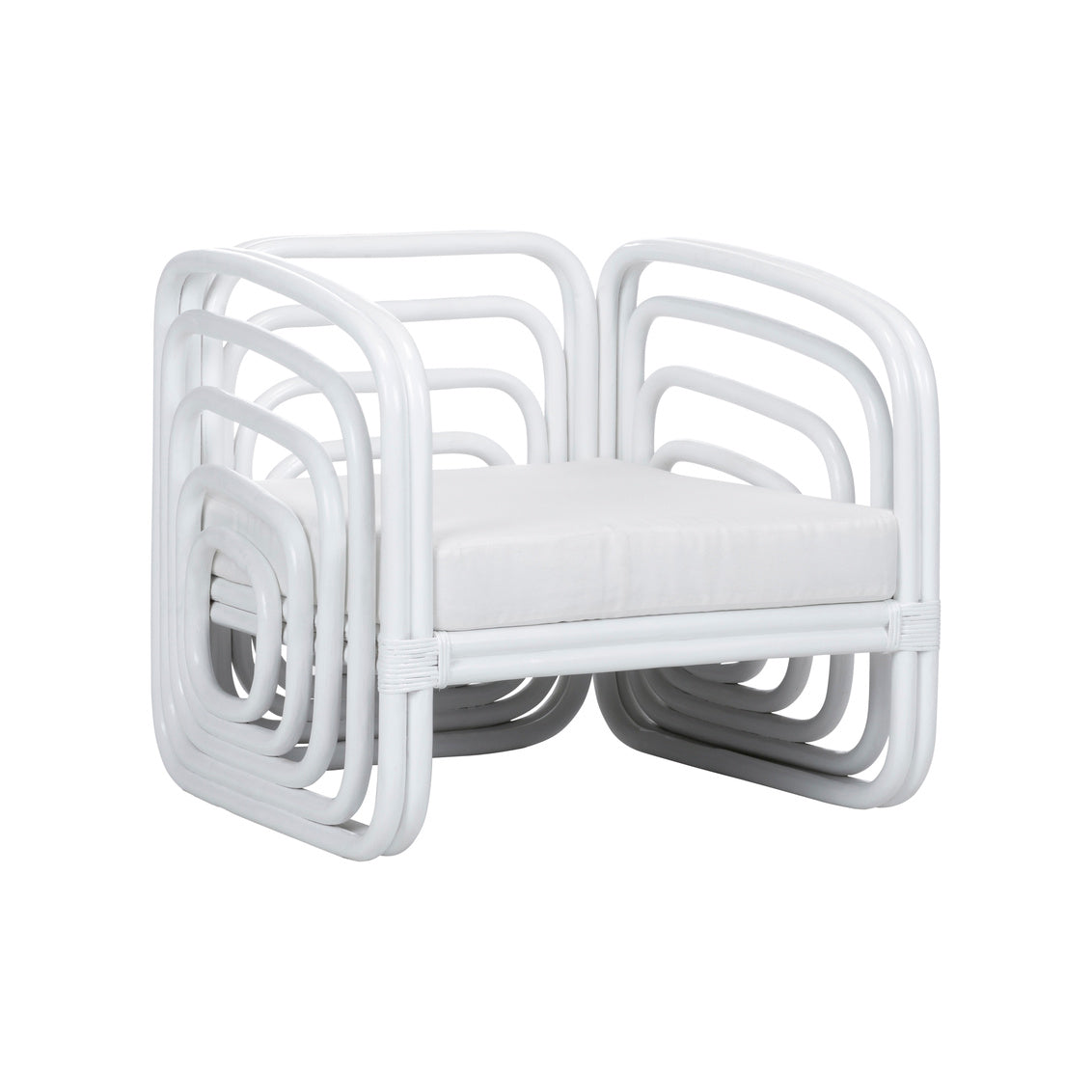 Wildwood Waterfall White Tub Chair