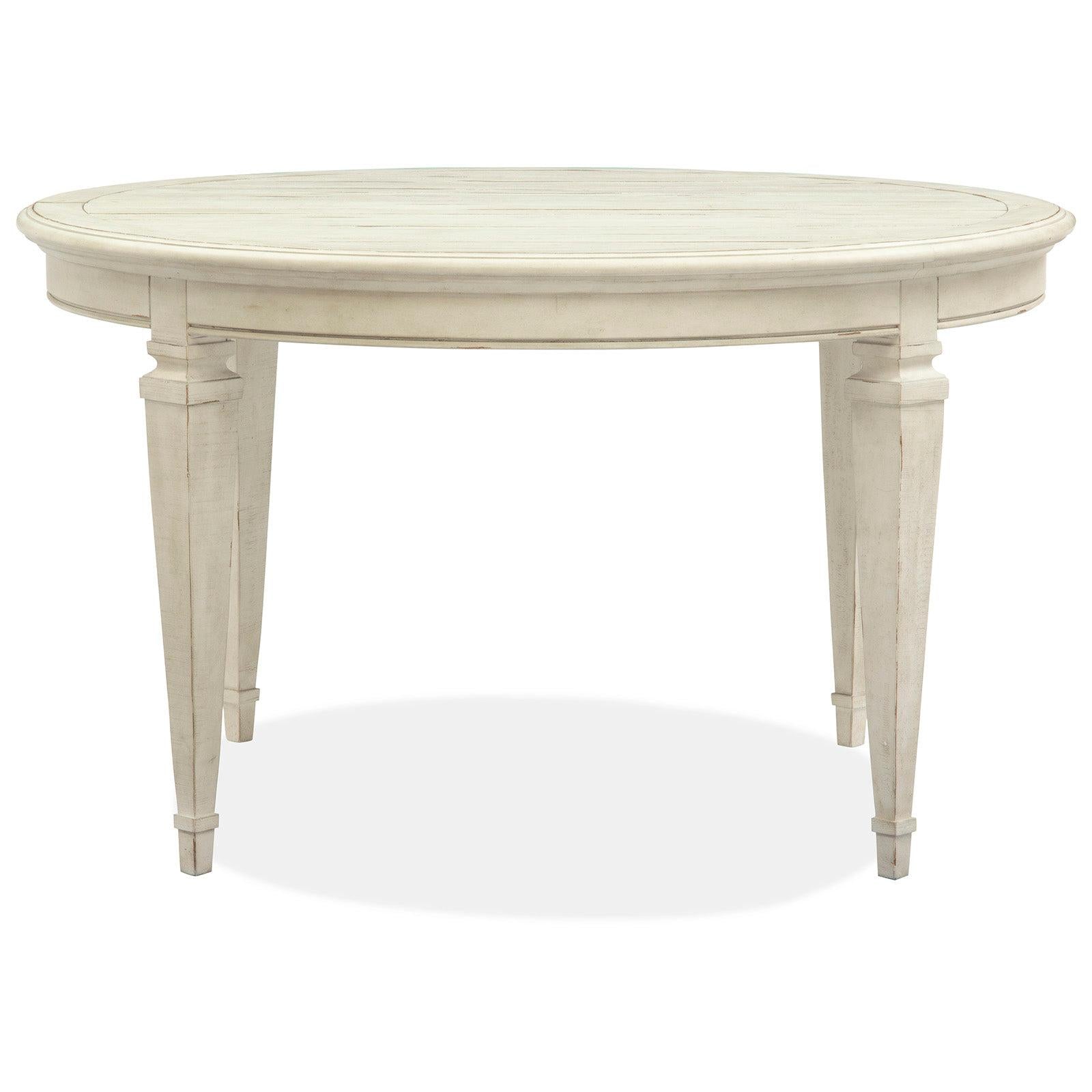 Magnussen Home Newport Alabaster Extendable Dining Table