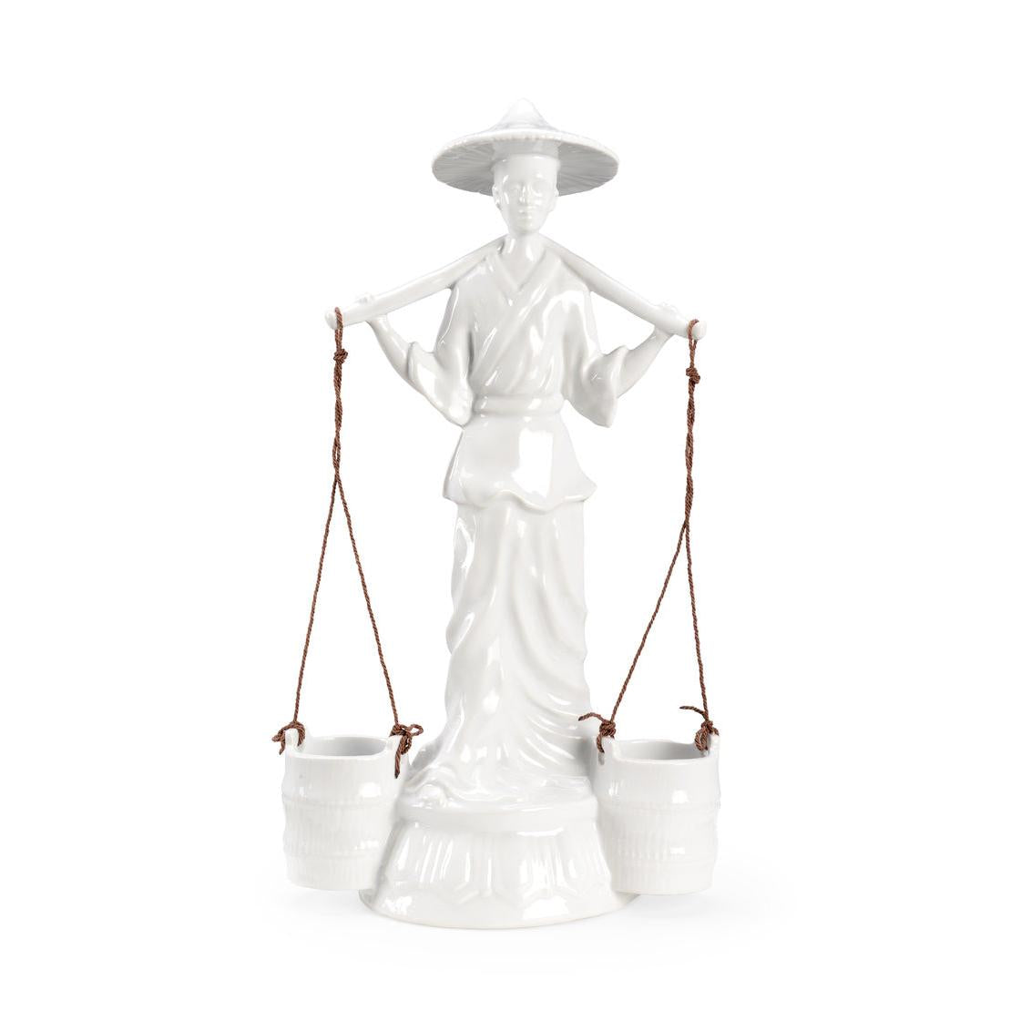 Wildwood Indochine White Sculpture