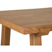 Magnussen Home Lindon Belgian Wheat Rectangular Cocktail Table