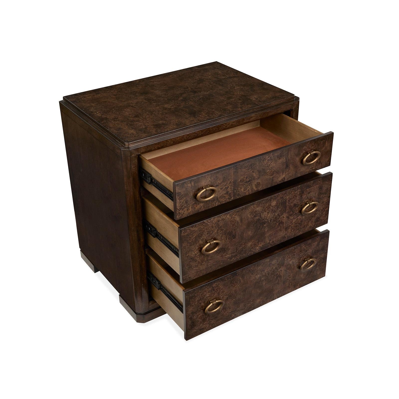 Magnussen Home Rowan Espresso Drawer Nightstand