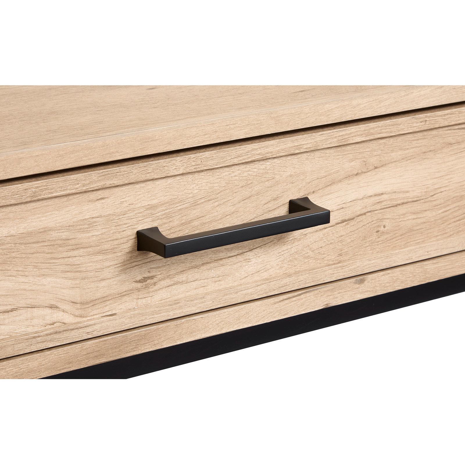 Magnussen Home Fletcher Driftwood Rectangular Sofa Table