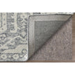 Feizy Belfort 8A27F Traditional Geometric Rug in Gray/White