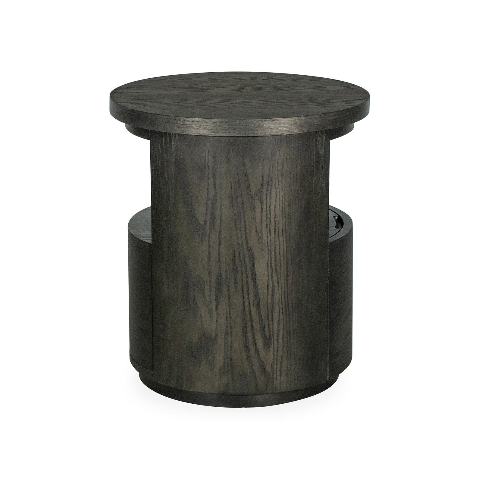 Magnussen Home Bosley Coffee Bean Round End Table