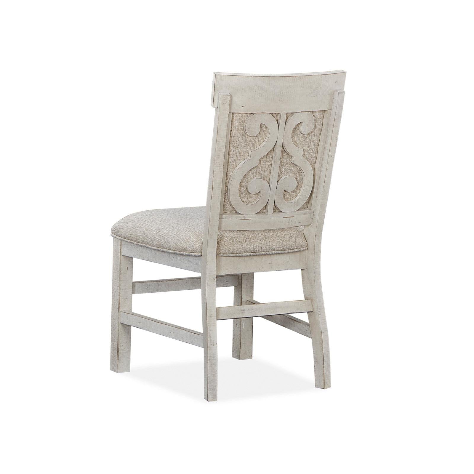 Magnussen Home Bronwyn Alabaster Upholstered Side Chair Set of 2