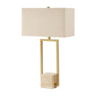 Uttermost Warrick Modern Travertine Table Lamp