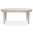 Magnussen Home Newport Alabaster Extendable Dining Table