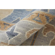 Feizy Karina 69G6F Transitional Floral & Botanical Rug in Ivory/Blue/Tan