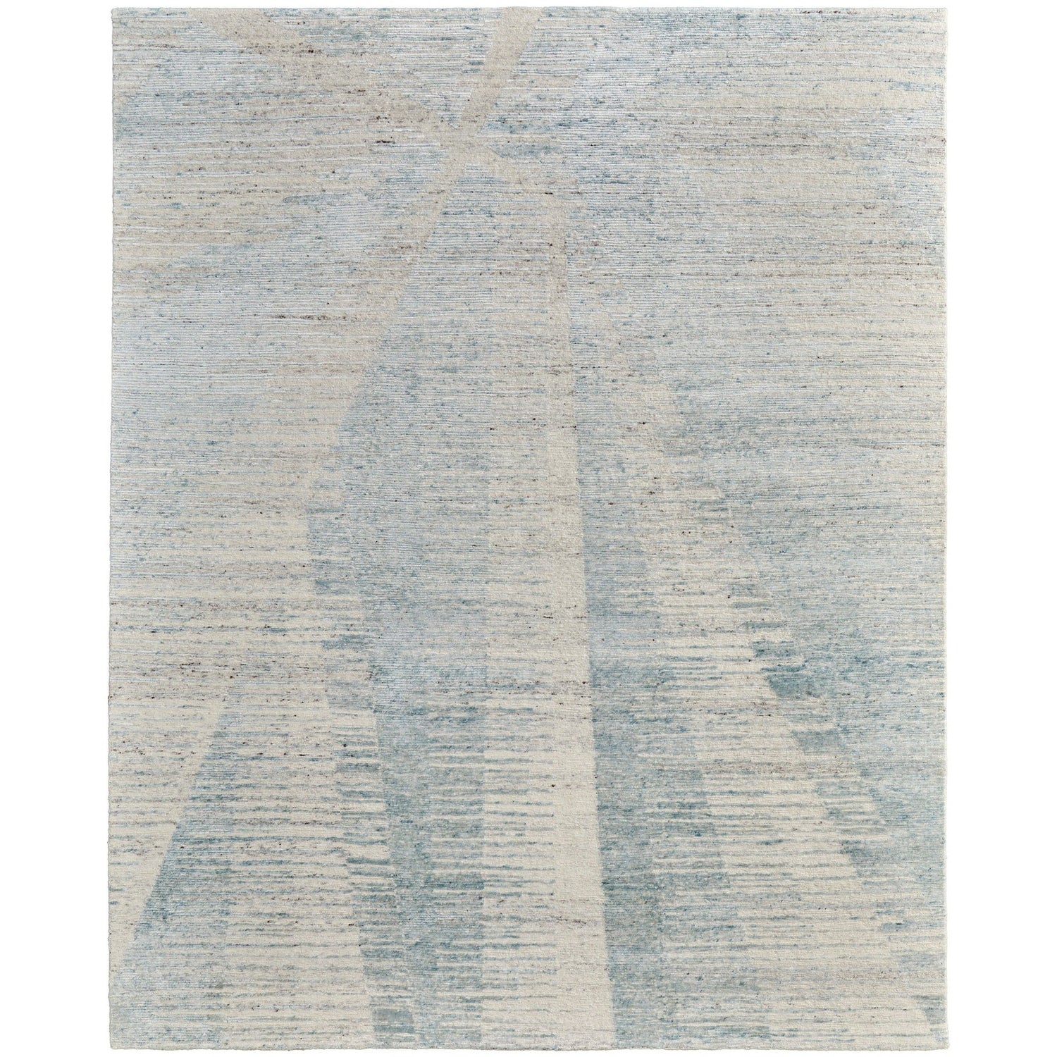 Feizy Brighton 69CHF Modern Abstract in Blue/Ivory/Silver