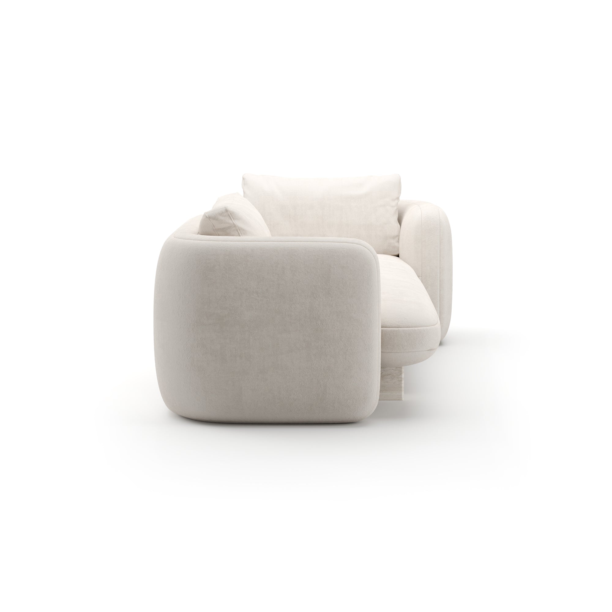 Caracole Overlap Bedroom Chaise Ecru