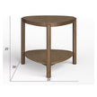 Magnussen Home Hadleigh Shaped Accent End Table