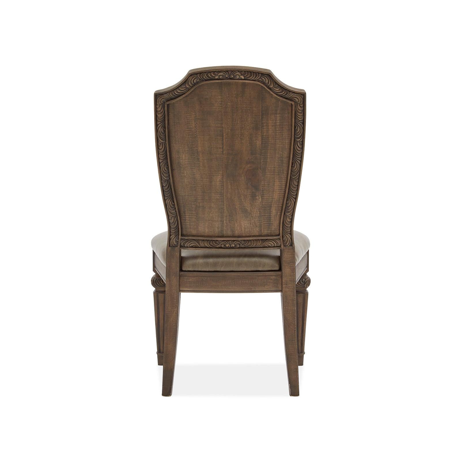 Magnussen Home Durango Willadeene Brown Side Chair Set of 2