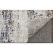 Feizy Gilmore 39MLF Modern Abstract in Ivory/Blue/Gray
