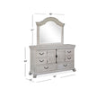 Magnussen Home Bronwyn Alabaster Drawer Dresser