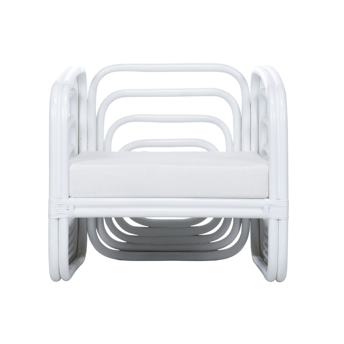 Wildwood Waterfall White Tub Chair