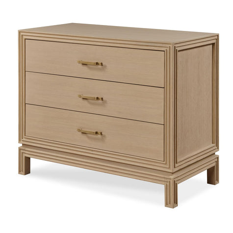 Century Furniture Carrier and Company Case Lewis Large 3 Drawer Nightstand