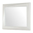 Century Furniture Carrier and Company Case Faceted Mirror - Light Parchment