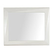 Century Furniture Carrier and Company Case Faceted Mirror - Light Parchment