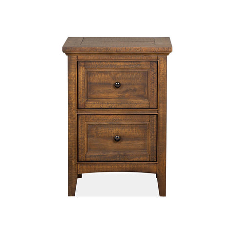 Magnussen Home Bay Creek Toasted Nutmeg Small Drawer Nightstand