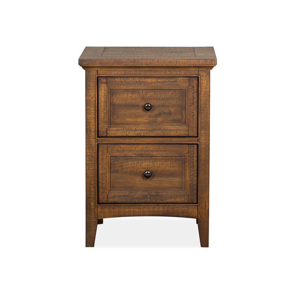 Magnussen Home Bay Creek Toasted Nutmeg Small Drawer Nightstand