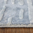 Feizy Braden 8A49F Modern Abstract Rug in Blue/Ivory
