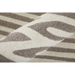 Feizy Kimball 8A31F Transitional Abstract Rug in Taupe/Ivory