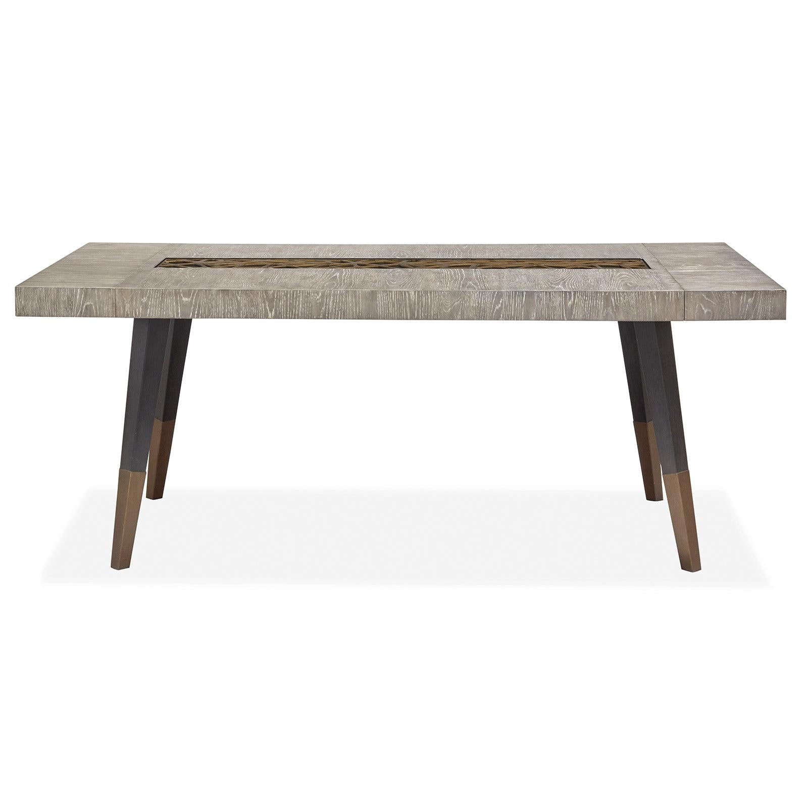 Magnussen Home Ryker Nocturn Black & Coventry Grey Dining Table
