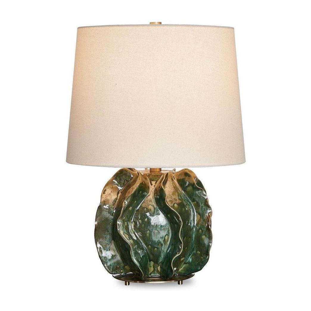 Uttermost Guinevere Deep Green Table Lamp