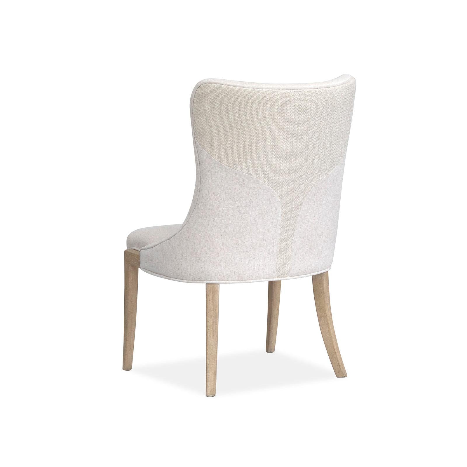 Salt Life Home Sunset Cove Sanibel Brown Upholstered Host Chair Two Pack
